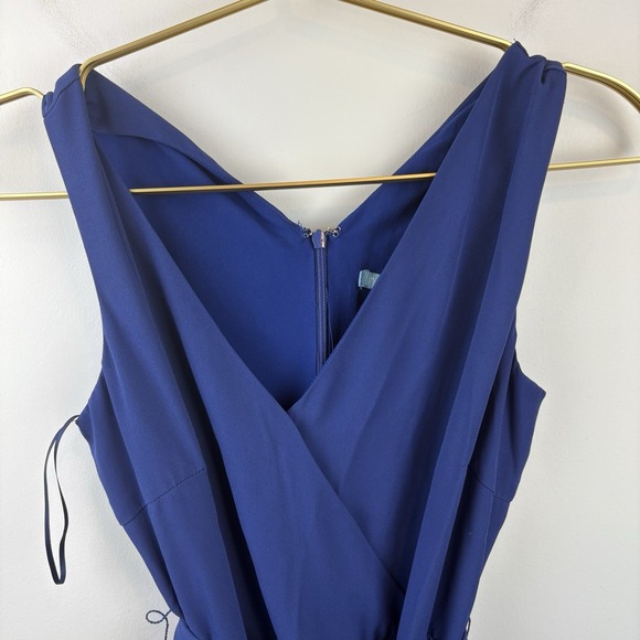 J. Mcglaughlin Tiered Blue Maxi Dress Size 2 - Picture 3 of 10